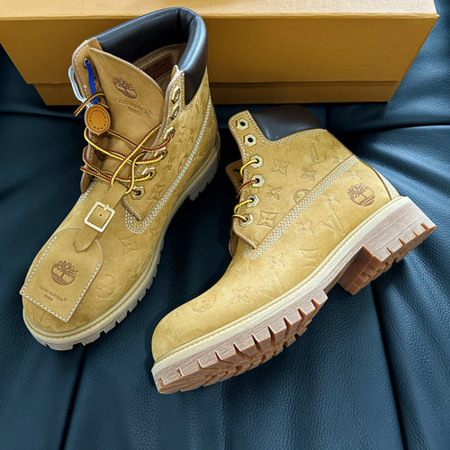 Louis Vuitton X Timberlands Brown - HYPER LIST