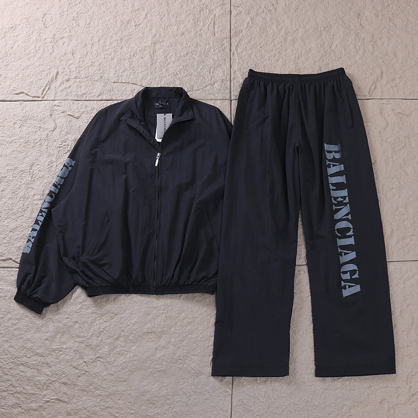 Balanciaga Relax fit Black Tracksuit - HYPER LIST