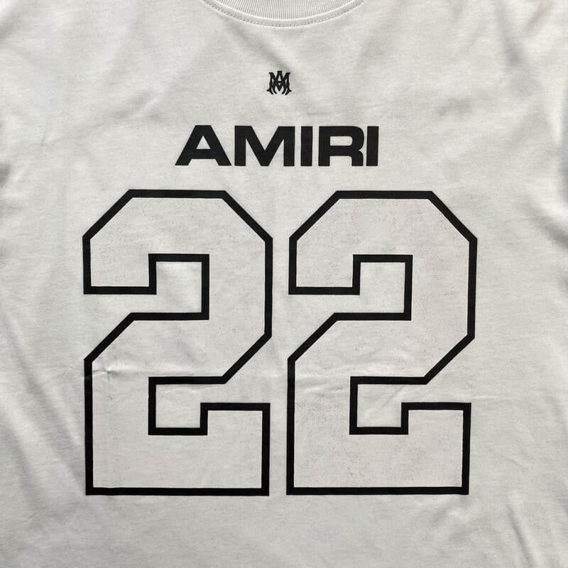 Camiseta Amiri 22 SKATER Branco - HYPER LIST