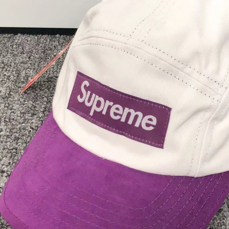 Boné Supreme Suede Visor Camp Natural - HYPER LIST