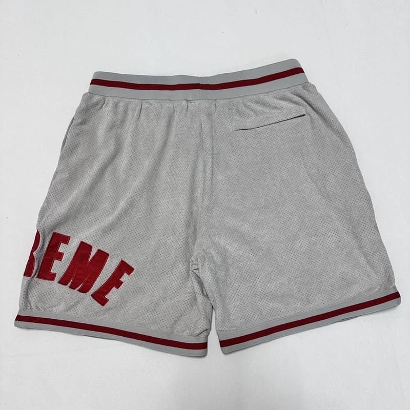 Shorts Supreme Ultrasuede Cinza - HYPER LIST