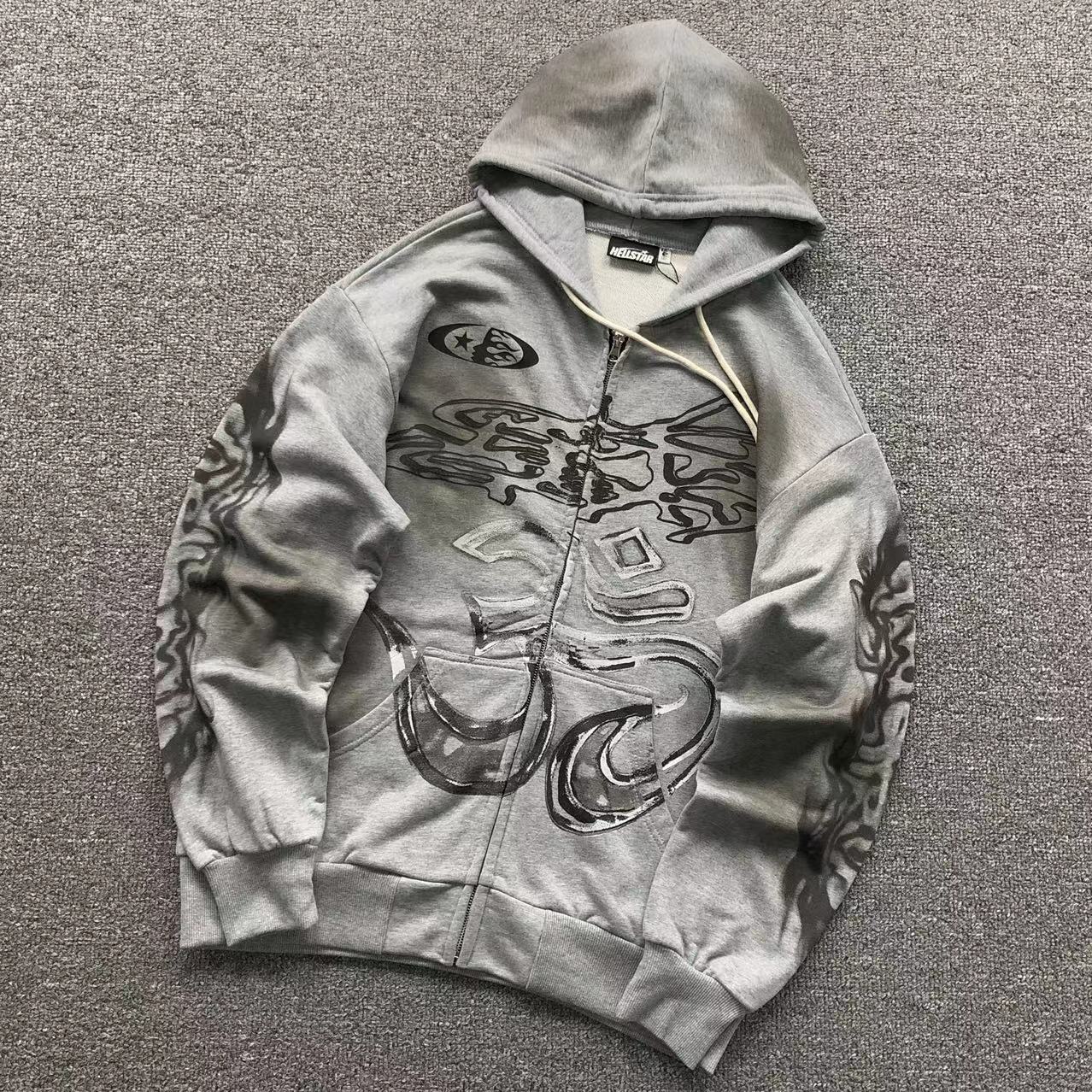 Hellstar Gray Short Set - HYPER LIST
