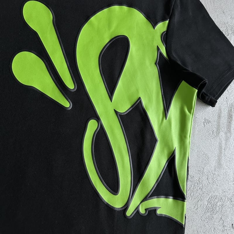 Camiseta Synaworld OG Logo Black/Green - HYPER LIST