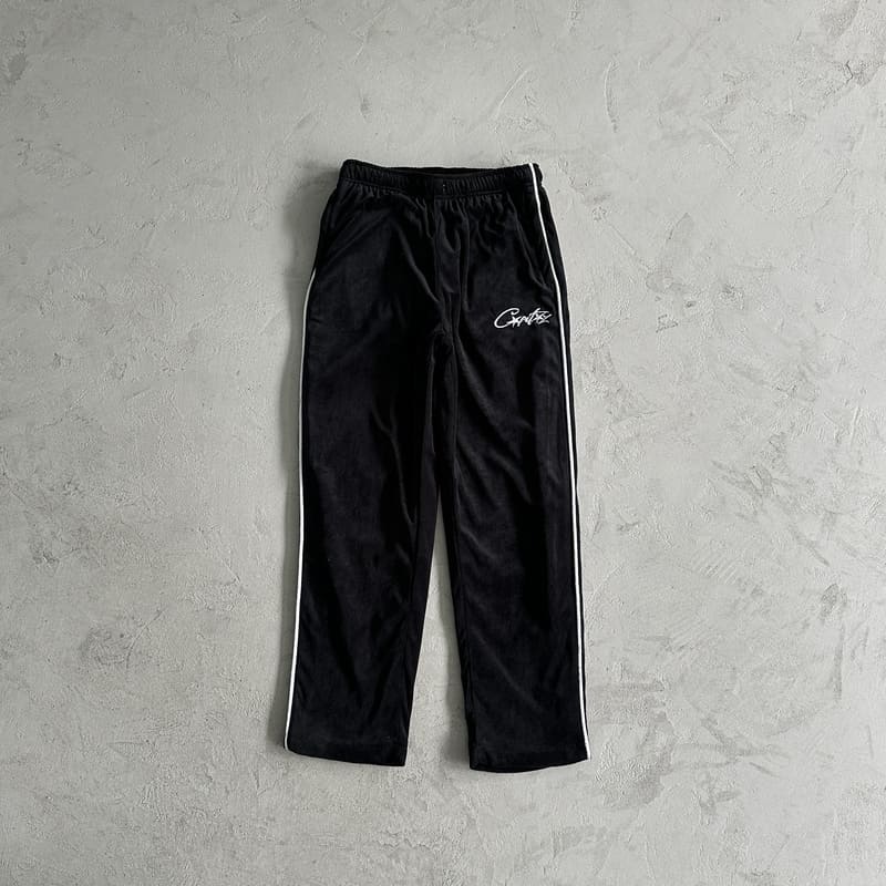 Conjunto Corteiz Veludo Preto - HYPER LIST