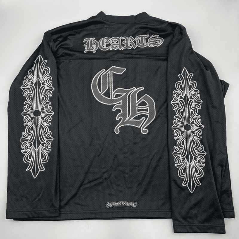 Chrome Hearts Stadium Jersey Preta - HYPER LIST