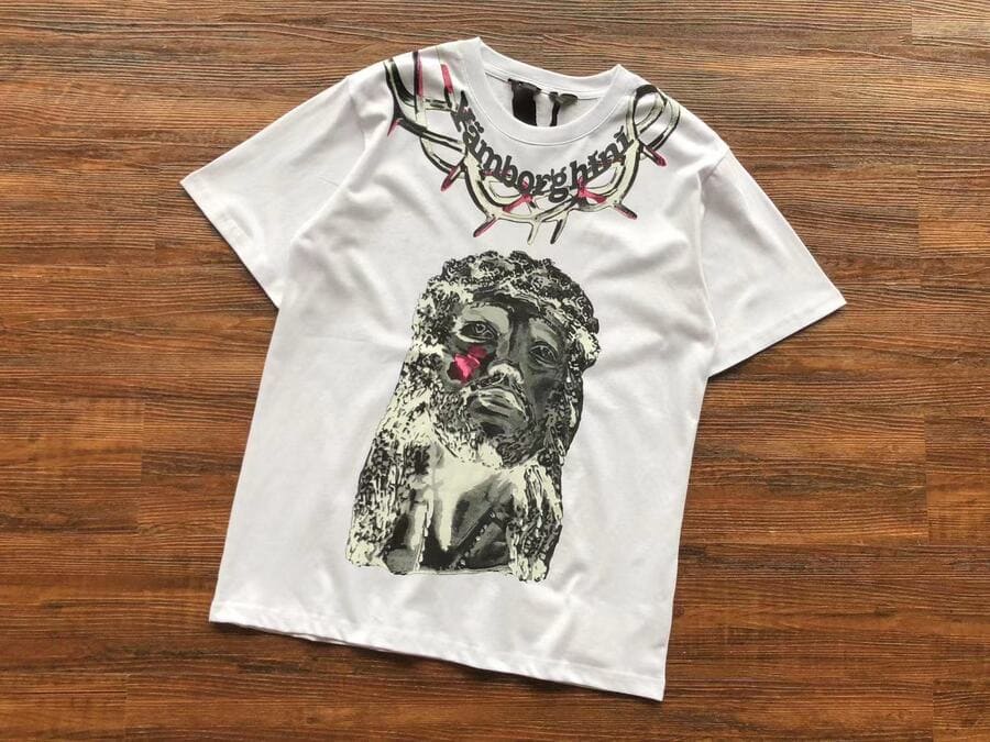 Camiseta Vlone Yams Day Jesus Piece White - HYPER LIST