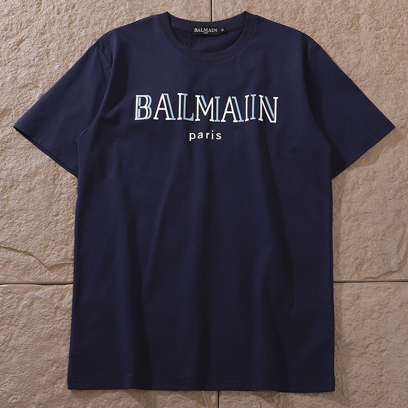 Balmain Blue T-Shirt - HYPER LIST