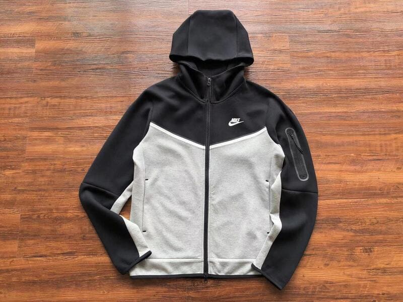 Conjunto Nike Tech Fleece Preto e Cinza - HYPER LIST