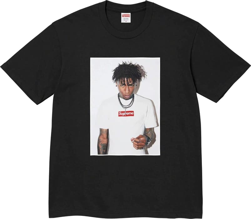 Camiseta Supreme NBA Youngboy Black - HYPER LIST