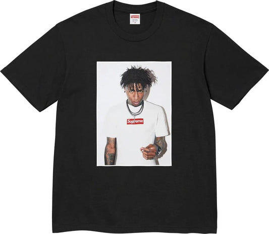 Camiseta Supreme NBA Youngboy Black - HYPER LIST