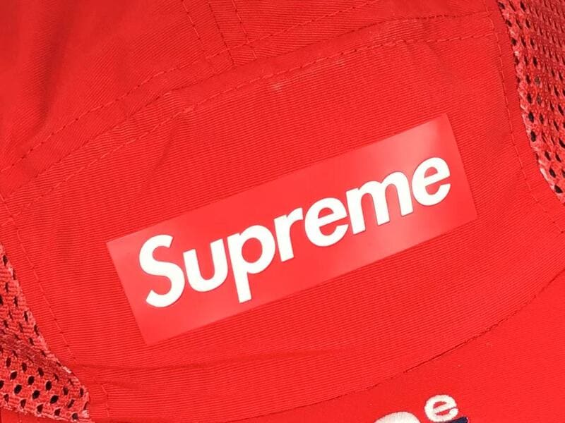 Boné Supreme Mesh Side Panel Camp Vermelho - HYPER LIST