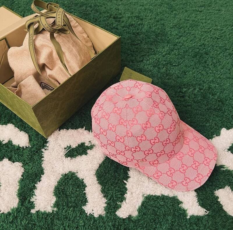 Boné Gucci Canvas XL Rosa - HYPER LIST