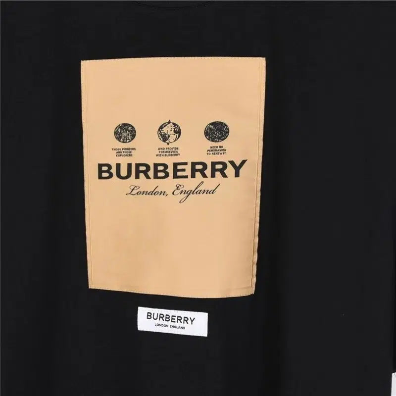 T-shirt Burberry Black London England BY034