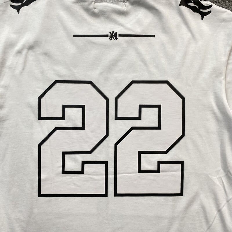 Camiseta Amiri 22 SKATER Branco - HYPER LIST