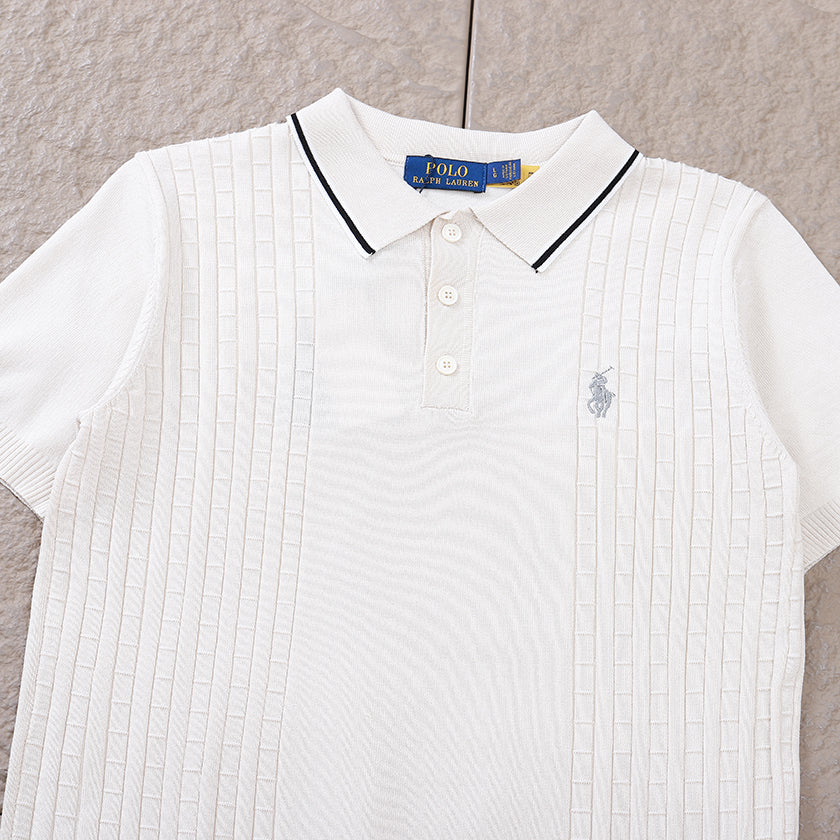 Ralph Lauren Polo White Croche C4356