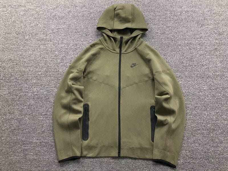 Jaqueta Nike Tech Fleece green 2023 - HYPER LIST