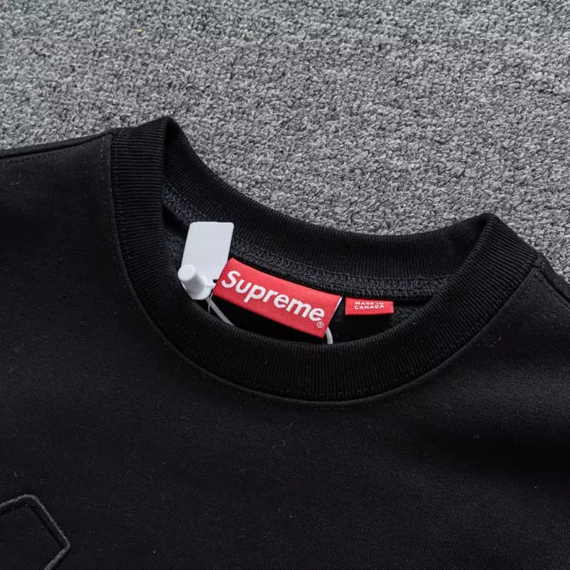 Moletom Supreme Kanji Logo Black - HYPER LIST