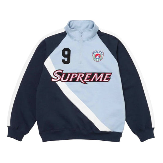 Jaqueta Supreme Equipe Half Zip Azul - HYPER LIST