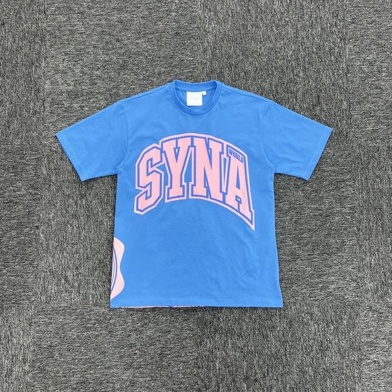 Camiseta Syna World College Azul Claro - HYPER LIST