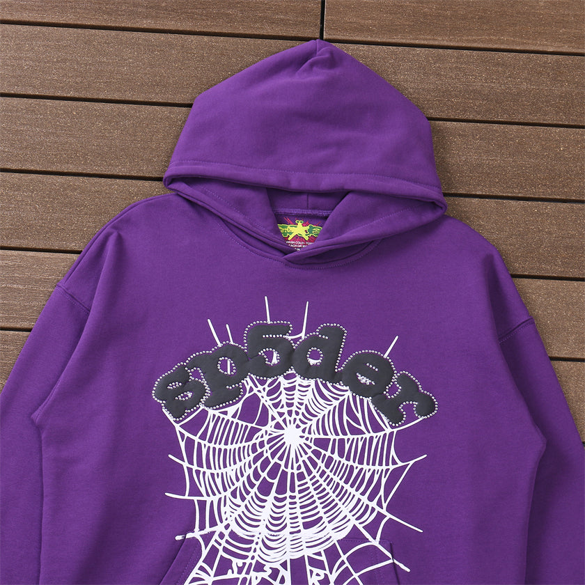Survêtement violet Sp5der