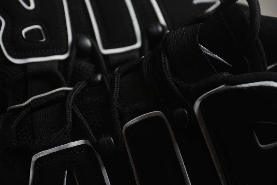Nike Air More Uptempo Black White - HYPER LIST