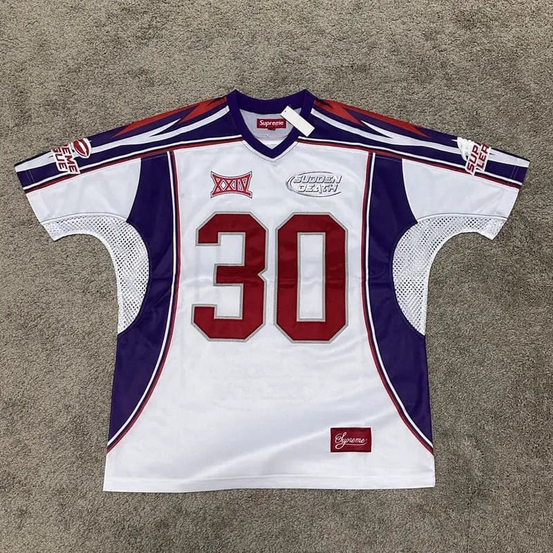 Camiseta Supreme Sudden Death Football - HYPER LIST