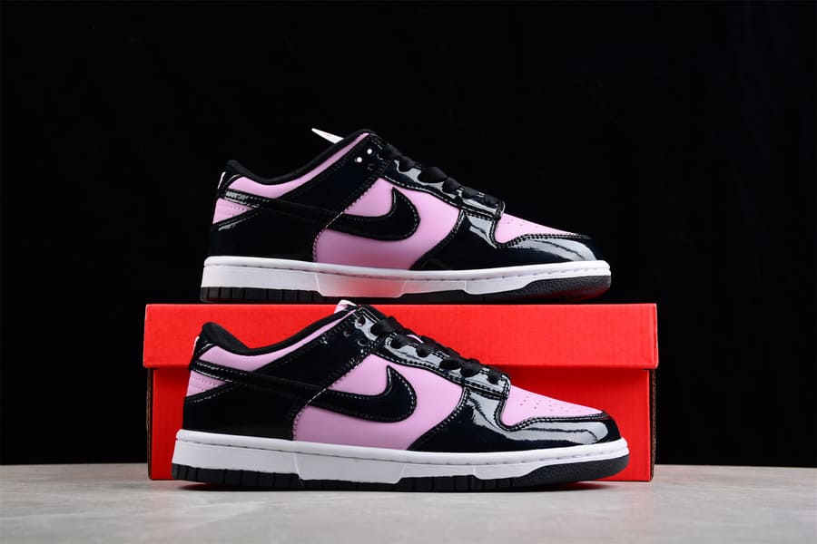 Nike Dunk Low Black Patent Pink - HYPER LIST