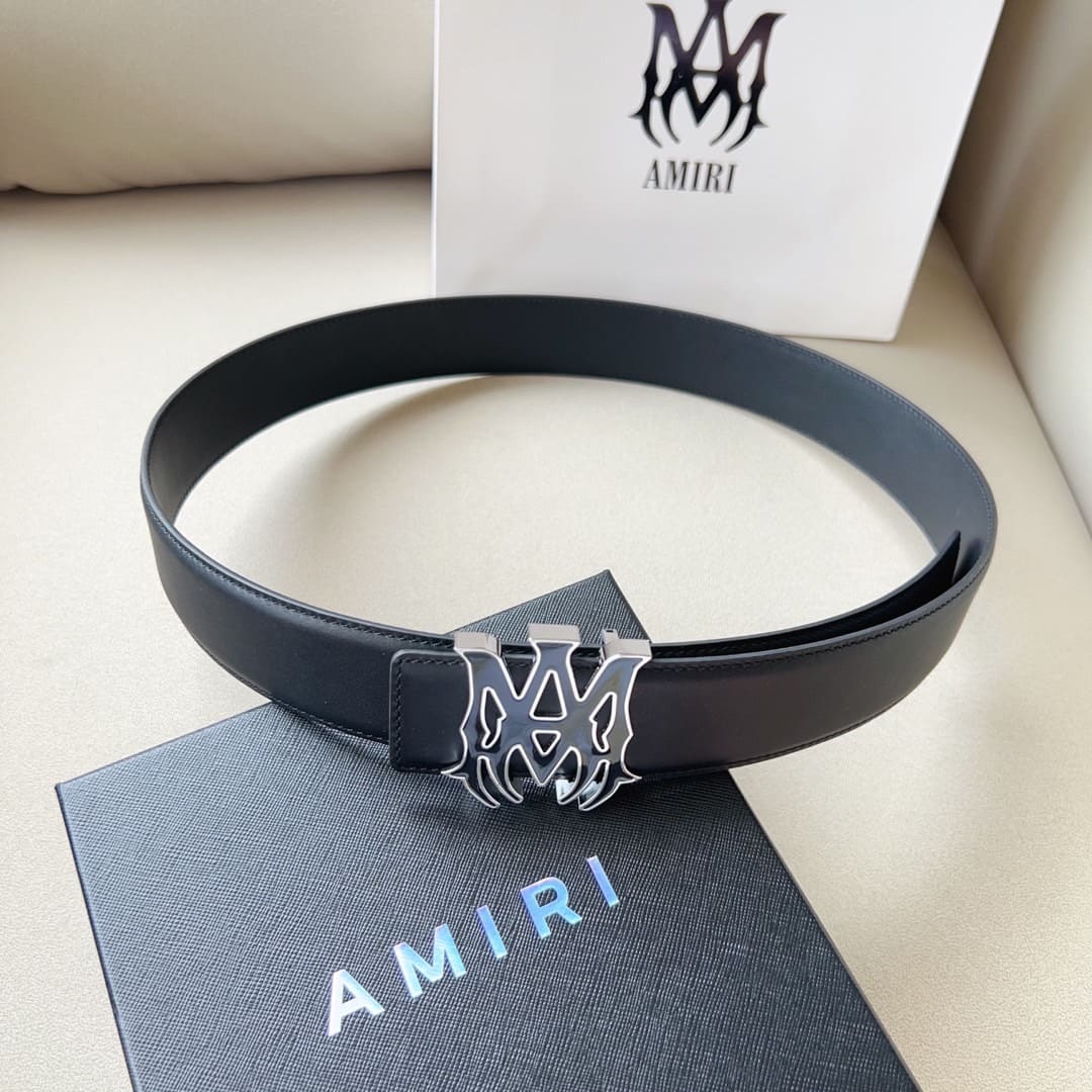 Cinto Amiri Black Logo - HYPER LIST