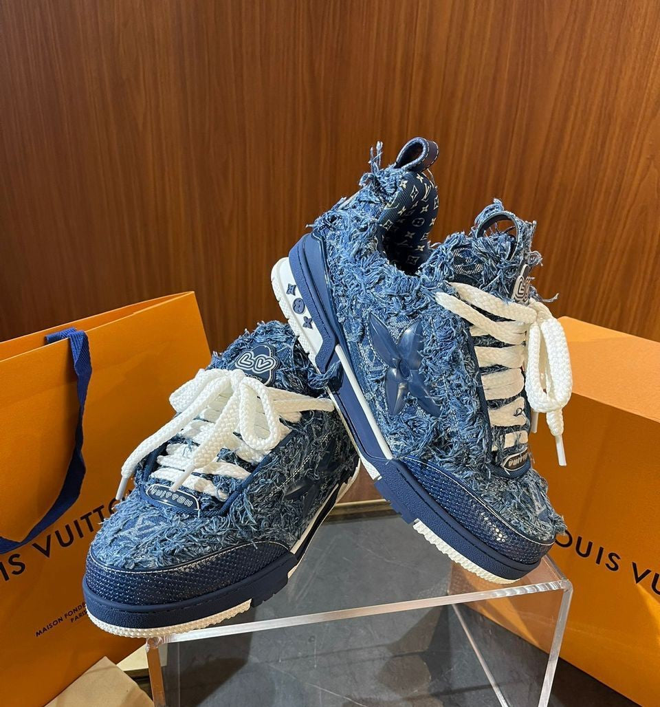 Louis Vuitton LV Skate Blue Monogram Denim - HYPER LIST