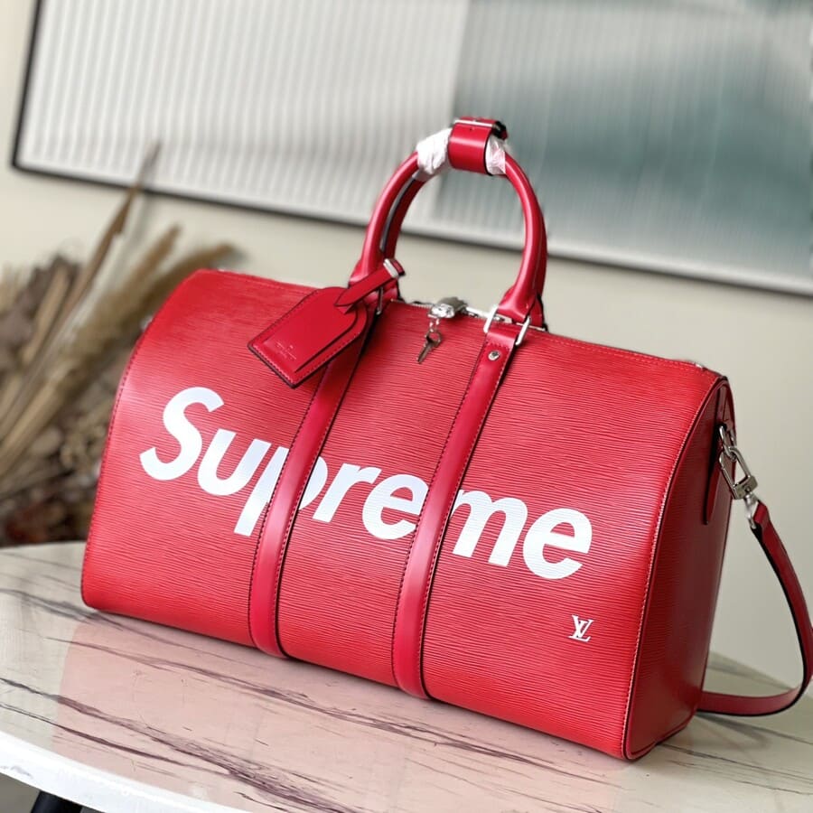 Bolsa Louis Vuitton x Supreme Keepall Bandouliere - HYPER LIST