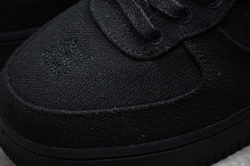 Stussy x Nike Air Force 1 Triple Black - HYPER LIST