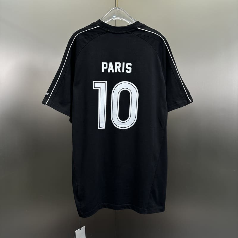 Balenciaga Paris #10 Soccer Jersey Oversized T-Shirt