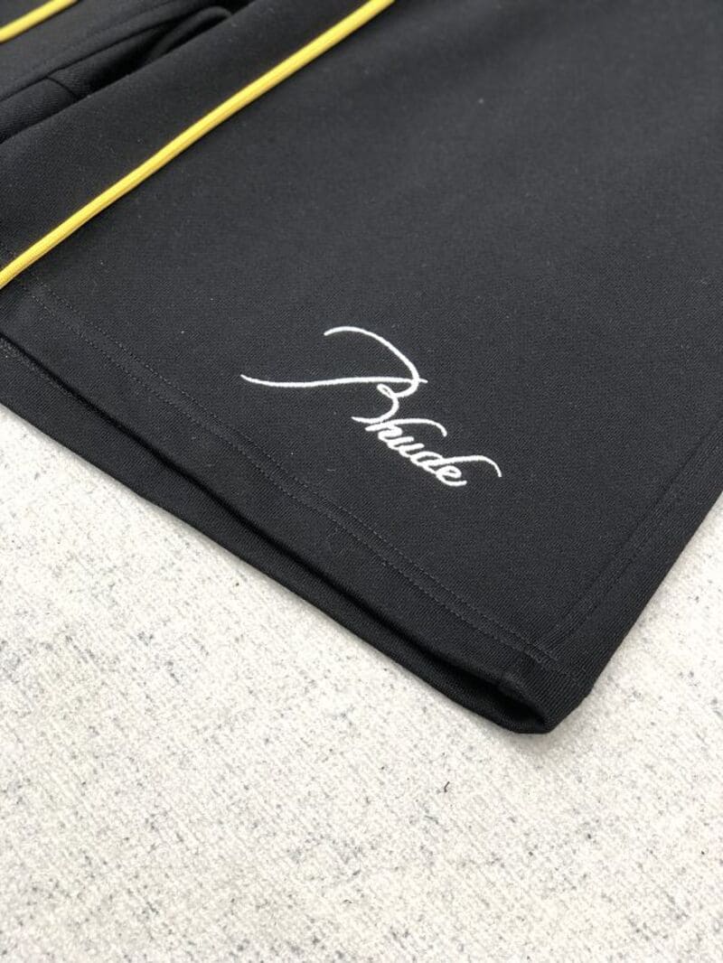 Shorts Rhude Logo Black - HYPER LIST