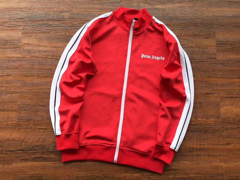 Conjunto Palm Angels Logo Tracksuit Red - HYPER LIST