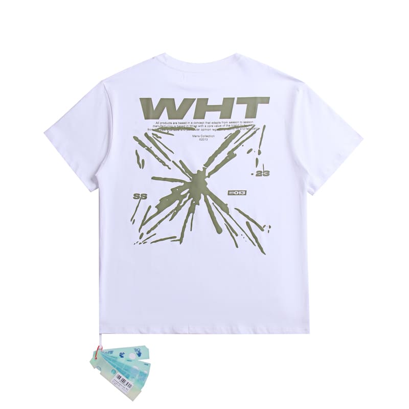 Camiseta Off-White Splash Arrow - HYPER LIST