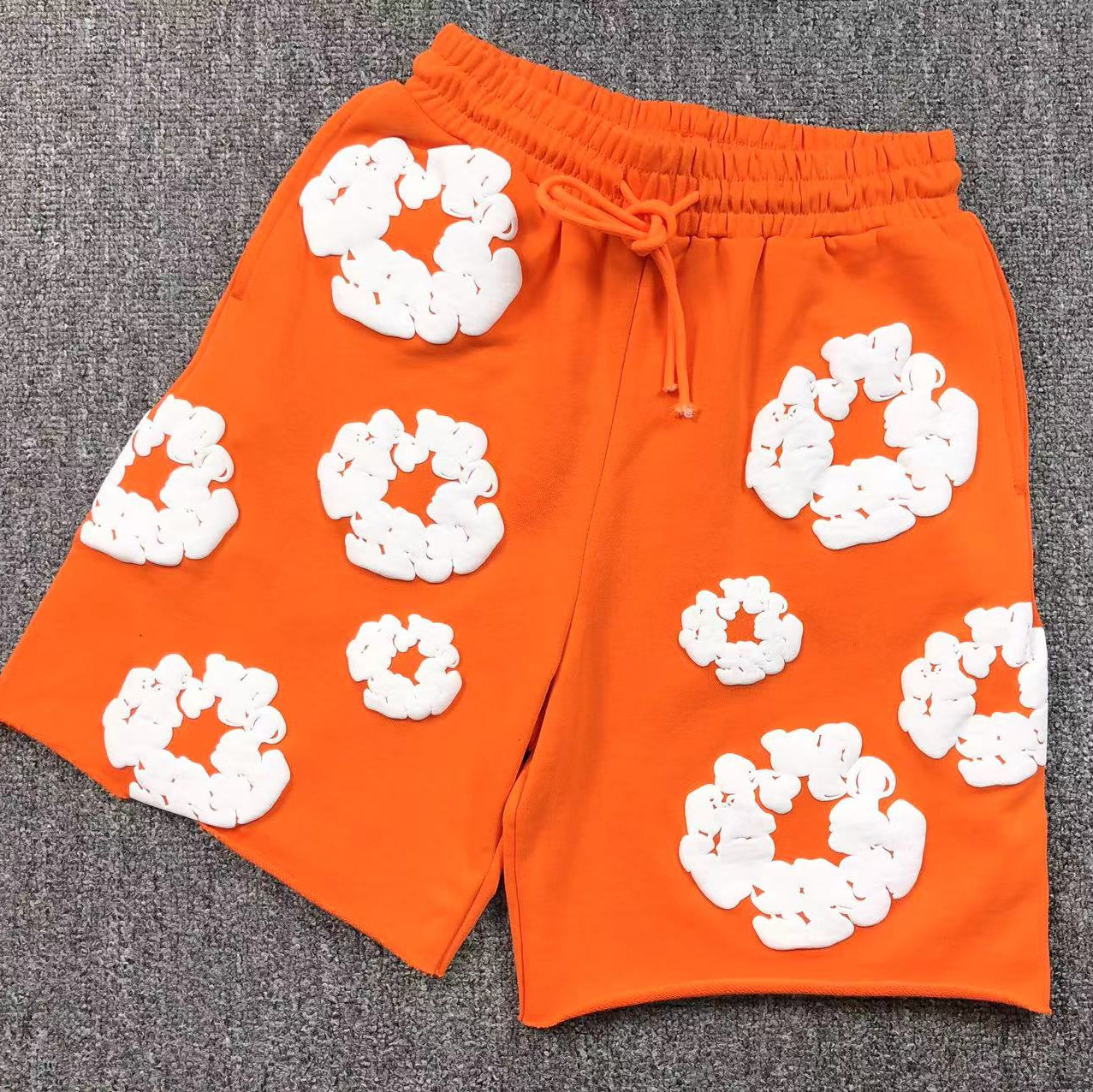 Denim Tears Orange Short Set
