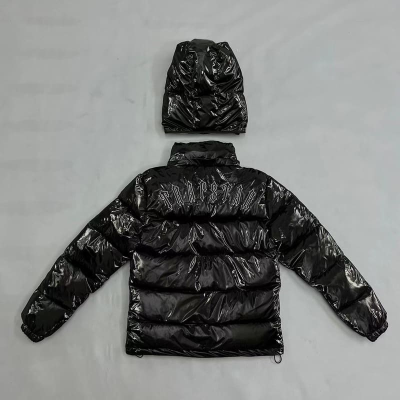 Jaqueta Trapstar Shiny Irongate Detachable Hooded Puffer - HYPER LIST
