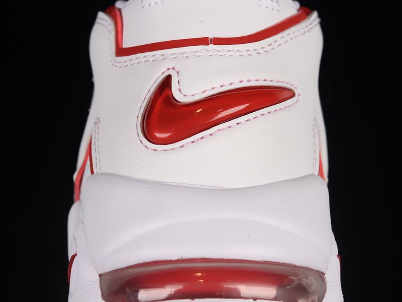 Nike Air More Uptempo White Varsity Red Outline - HYPER LIST