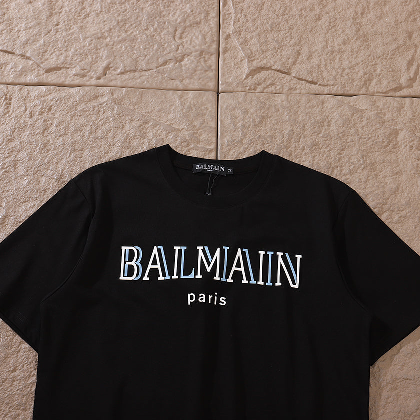 Balmain Black T-Shirt - HYPER LIST