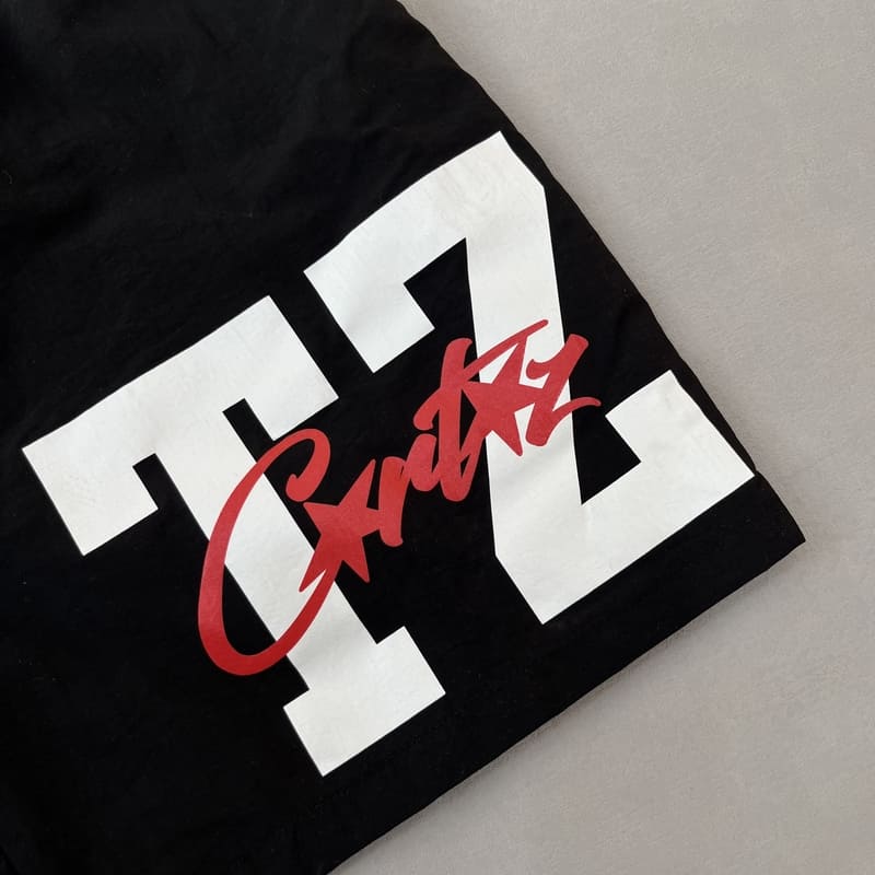 Shorts Corteiz CRTZ Preto - HYPER LIST