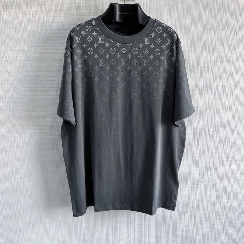 Camiseta Louis Vuitton Gradient Cotton Grey - HYPER LIST
