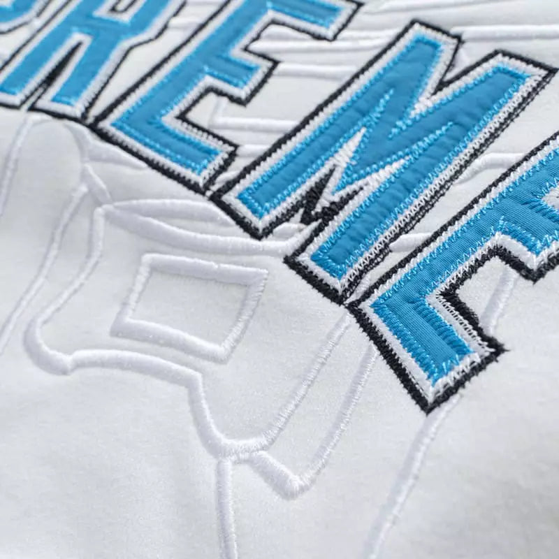 Moletom Supreme Kanji Logo White - HYPER LIST