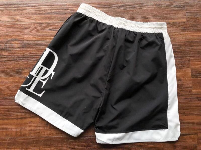 Rhude Side Logo Shorts Black - HYPER LIST
