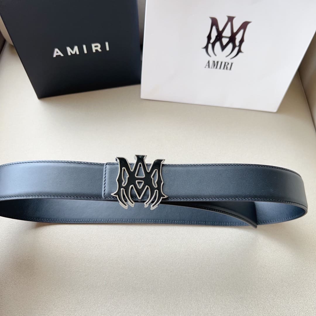 Cinto Amiri Black Logo - HYPER LIST