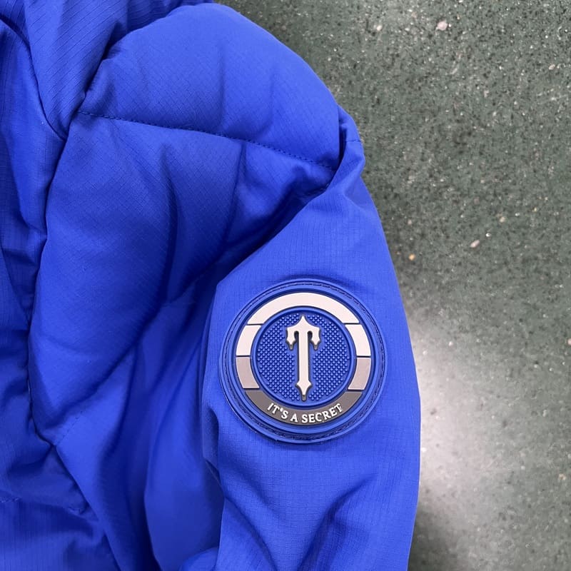 Jaqueta Puffer Trapstar Decoded 2.0 Dazzling Blue - HYPER LIST