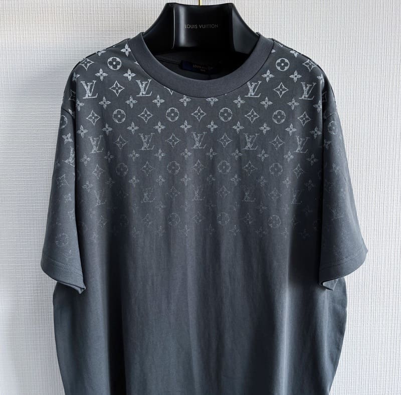 Camiseta Louis Vuitton Gradient Cotton Grey - HYPER LIST