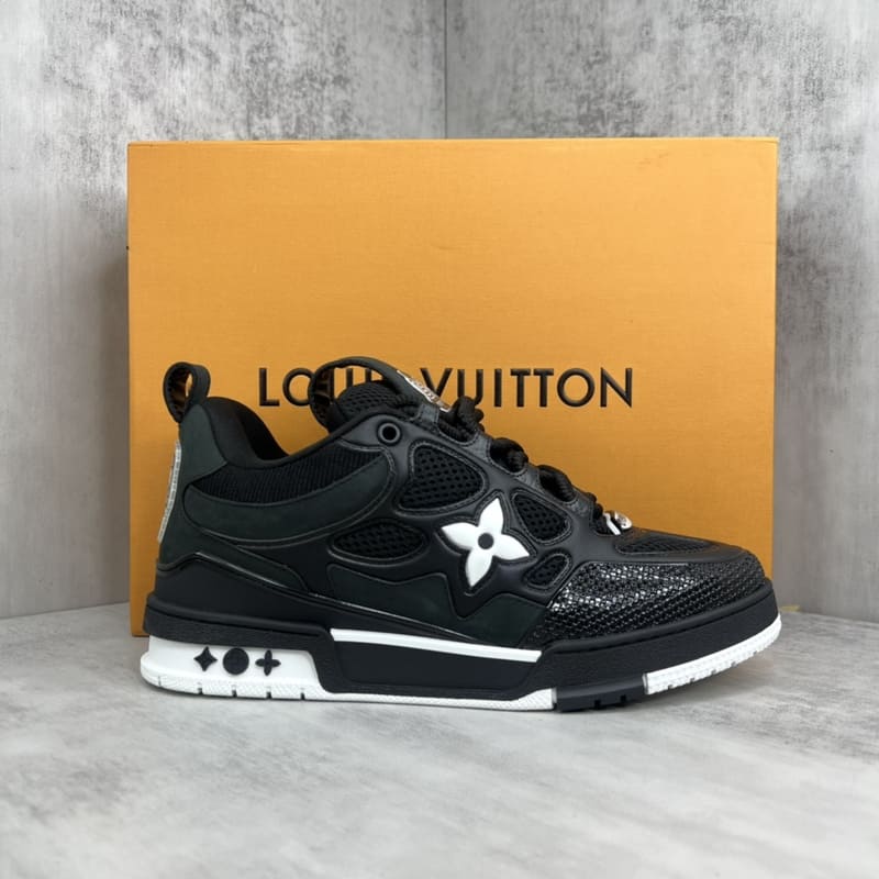 Louis Vuitton LV Skate Sneaker Black White - HYPER LIST