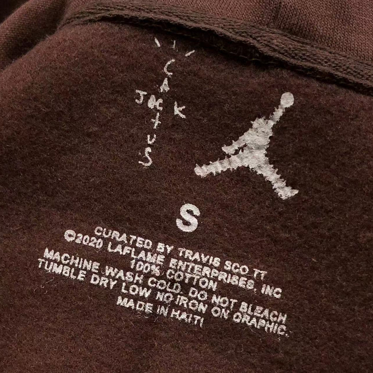 Survêtement Nike X Travis Scott marron