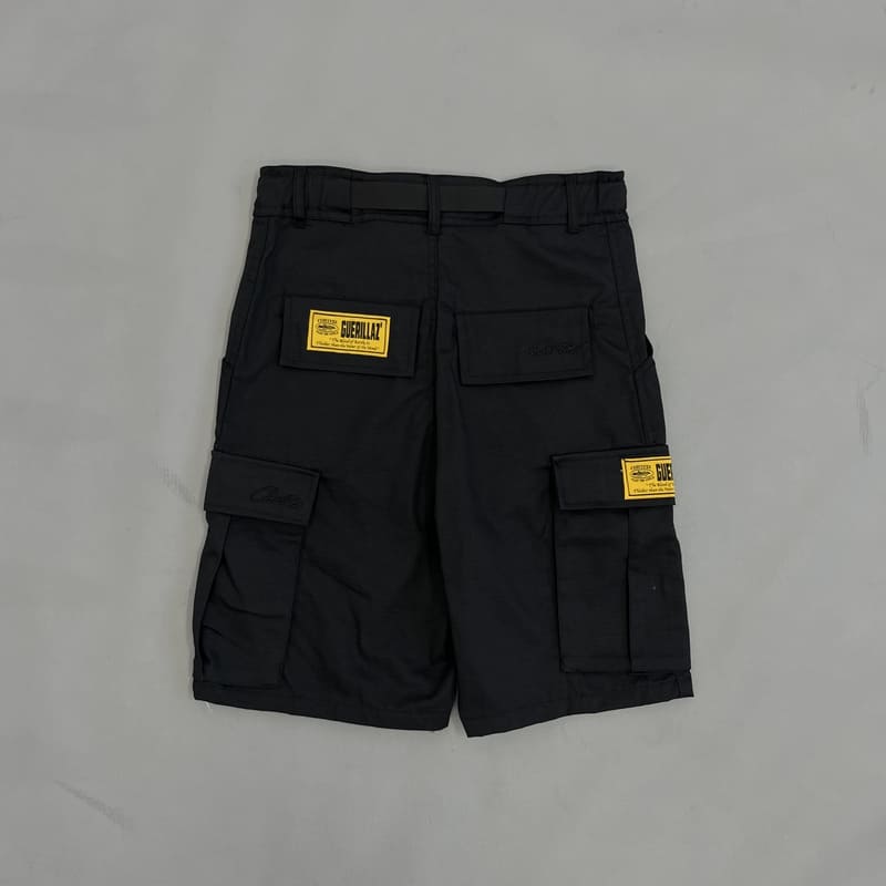 Bermuda Cargo Corteiz Logo Preto - HYPER LIST
