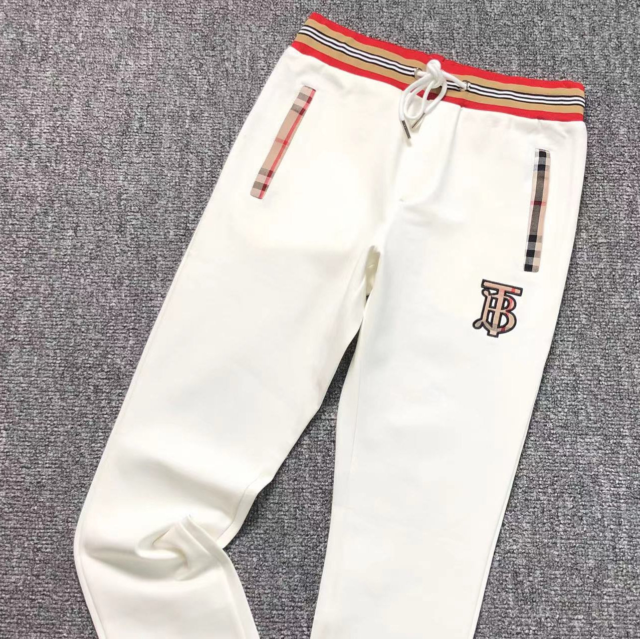 Burberry White Tracksuit